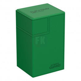 Ultimate Guard Flip`n`Tray 80+ XenoSkin Monocolor Green